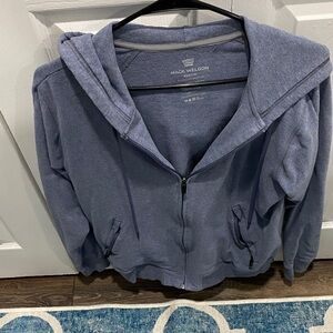Mack Weldon Blue Hoodie